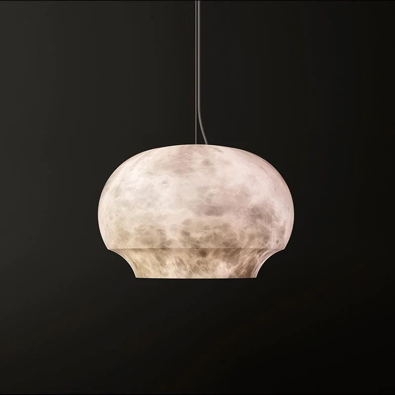 Eamon Alabaster Pendant Light, Modern Kitchen Lighting