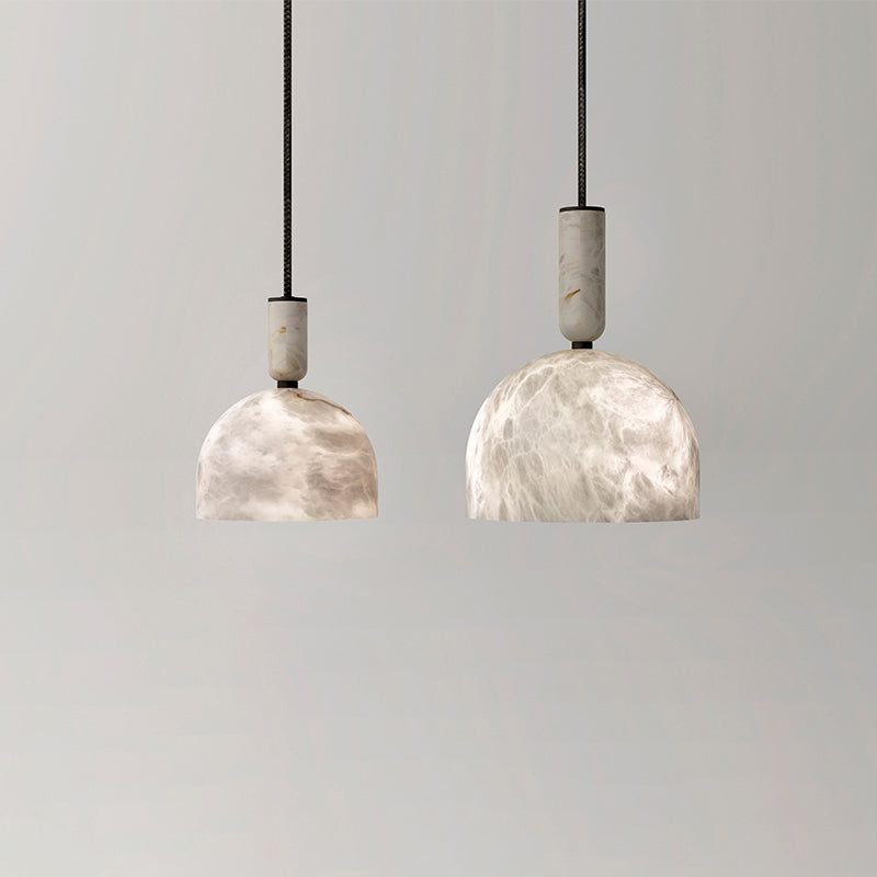 Enid Alabaster Bedside Pendant Light, Kitchen Pendant Lamp