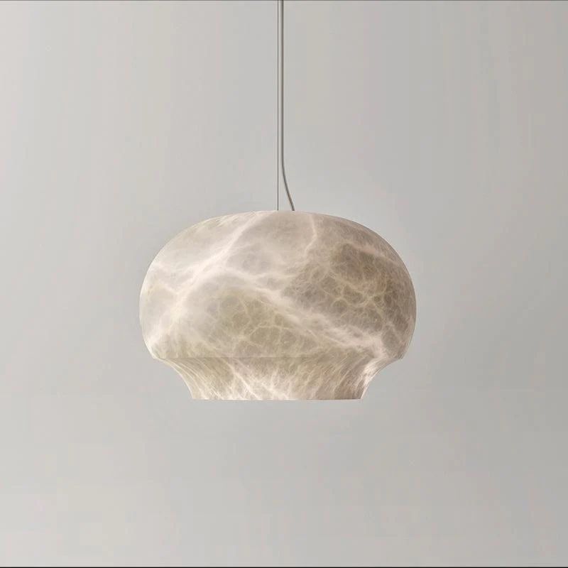 Eamon Alabaster Pendant Light, Modern Kitchen Lighting