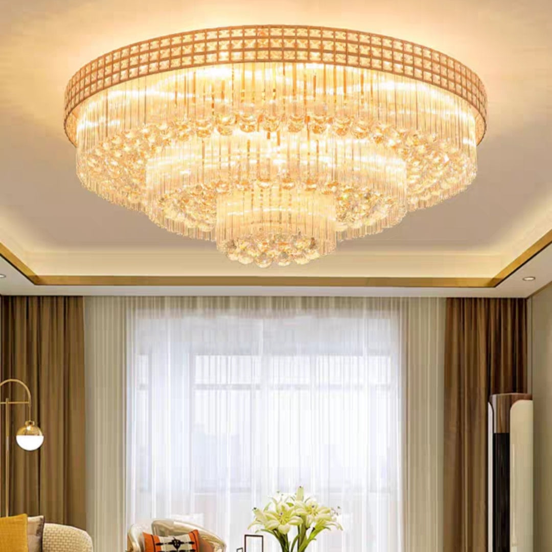 chandelier,chandeliers,extra large,large,huge,big,oversize,luxury,crystal,iron,metal,raindrop,round,ring,circle,living room,villa,big house,big home