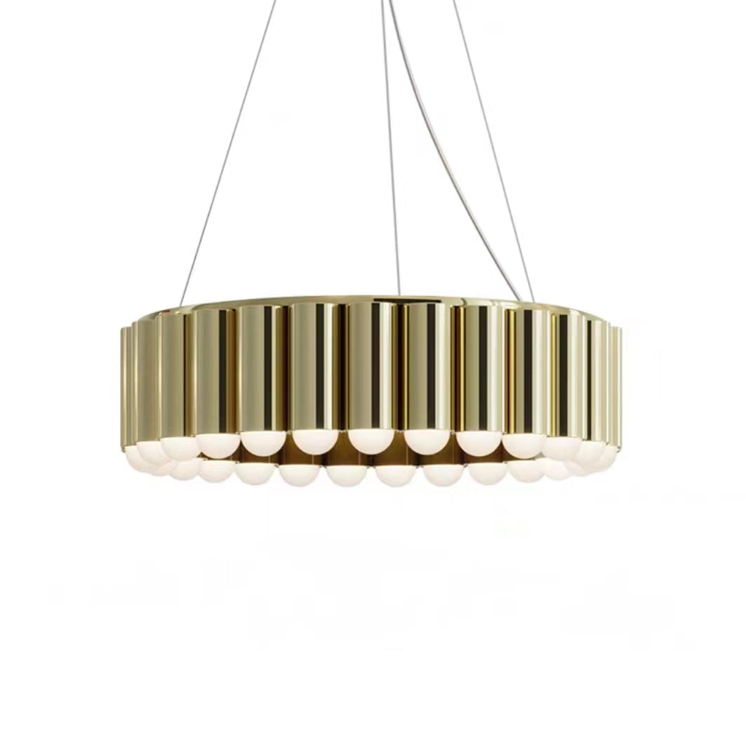 Designer Model Oversized Multi-head Round Chandelier for Living/Dining Room/Bedroom