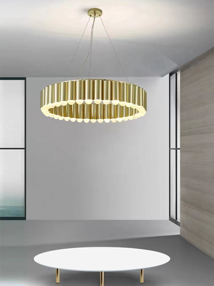 Designer Model Oversized Multi-head Round Chandelier for Living/Dining Room/Bedroom