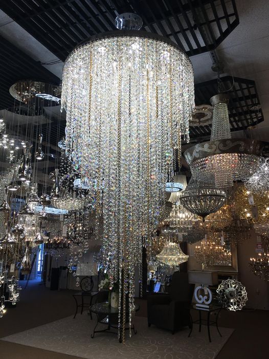 Modern Light Luxury Crystal Tassel Chandelier for Staircase/Living Room