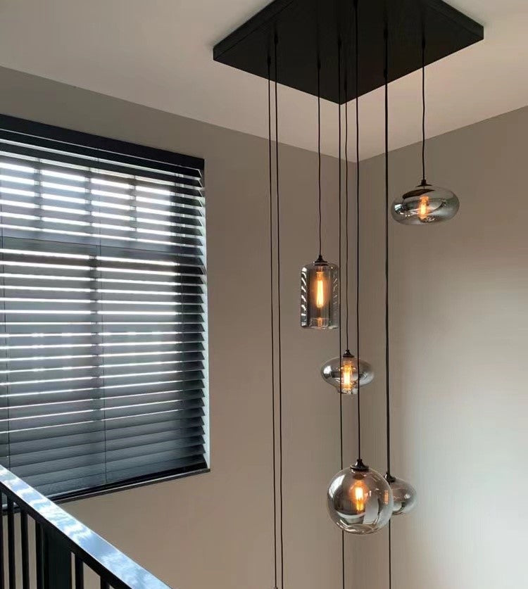 Modern Pendant Fixture light For 2 Story Foyer /Enterway /Staircase