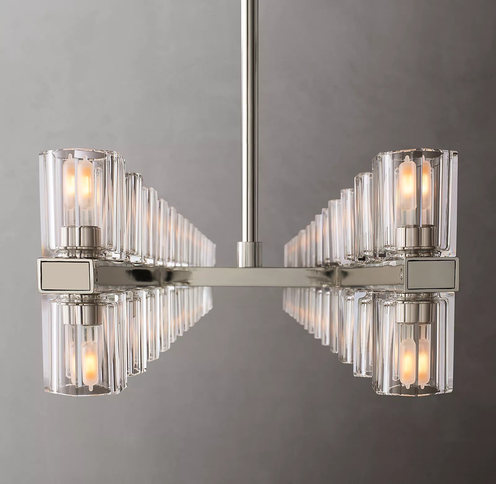 Arcachon Crystal Rectangular Chandelier 54" 72"