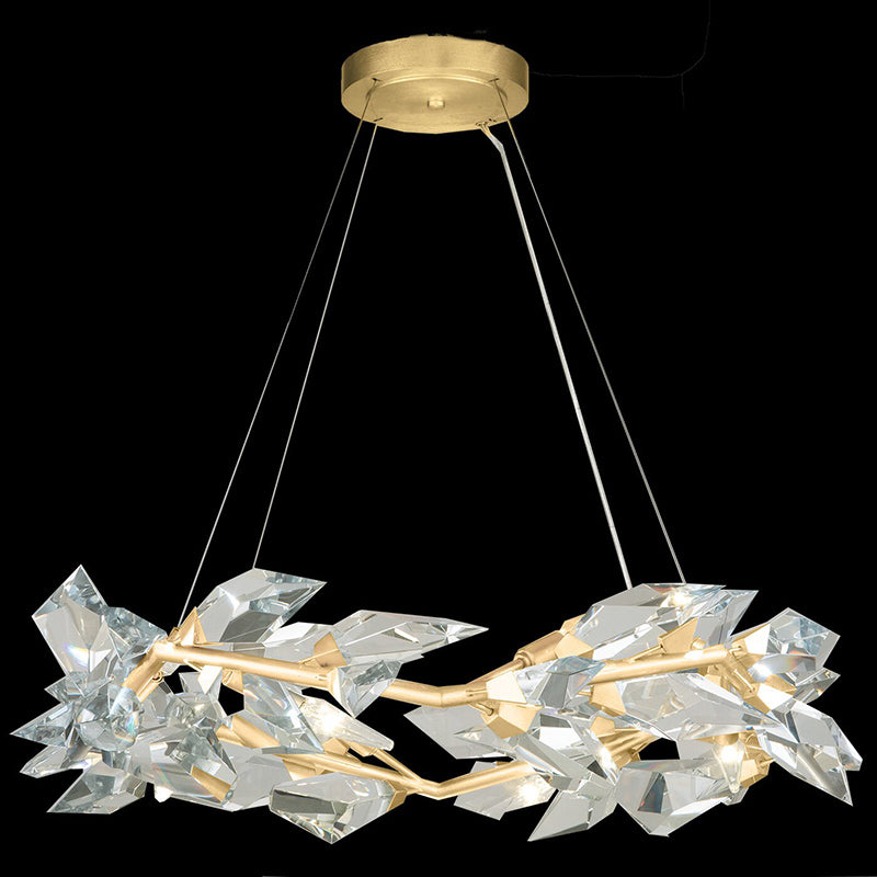 Modern luxury forests 34" Crystal Chandelier