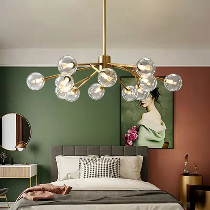 2024 Molecular Chandeliers Lamp Lighting Fixture For Living Room