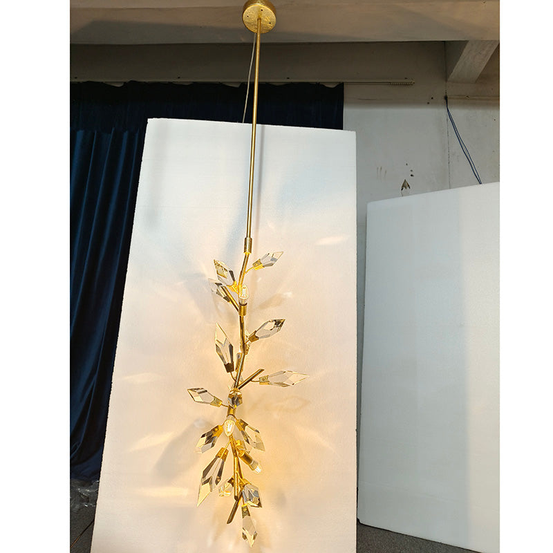 Modern luxury forests  41" Crystal Pendant Light