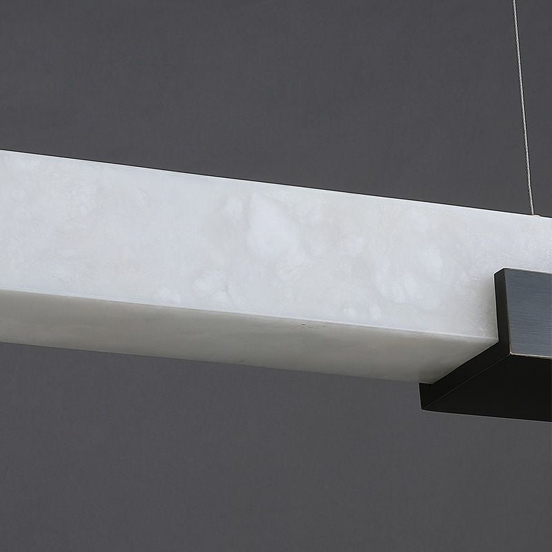 Alabaster Linear Dining Chandelier