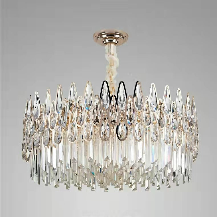 2024 New Arrival Crystal Chandelier Modern Living Room Ceiling Light