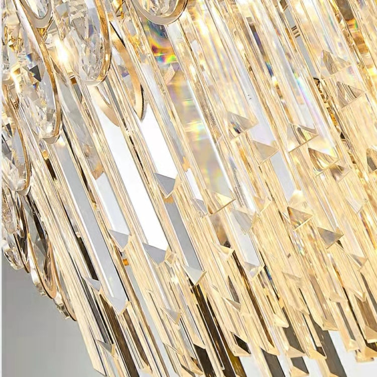 2024 New Arrival Crystal Chandelier Modern Living Room Ceiling Light