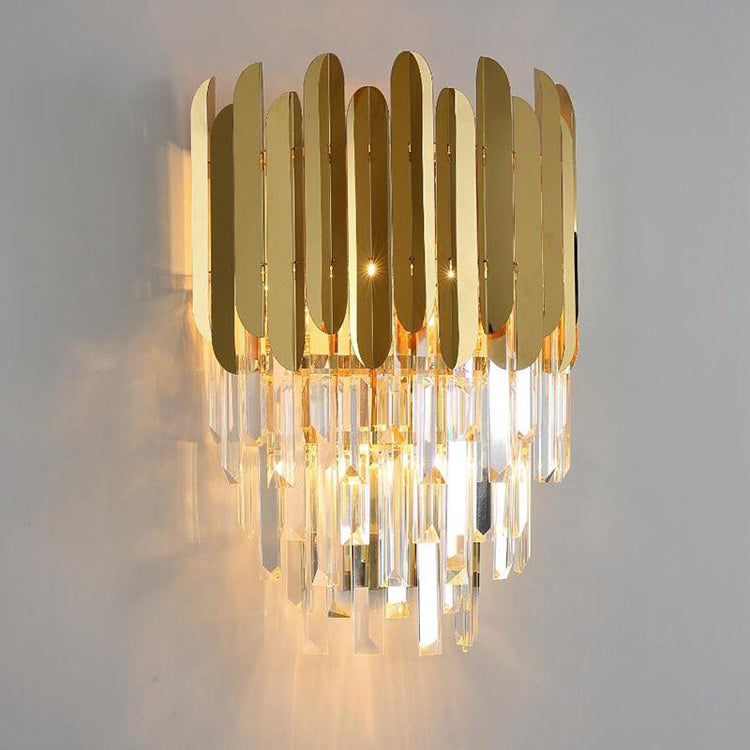 Kubi Crystal Wall Sconce