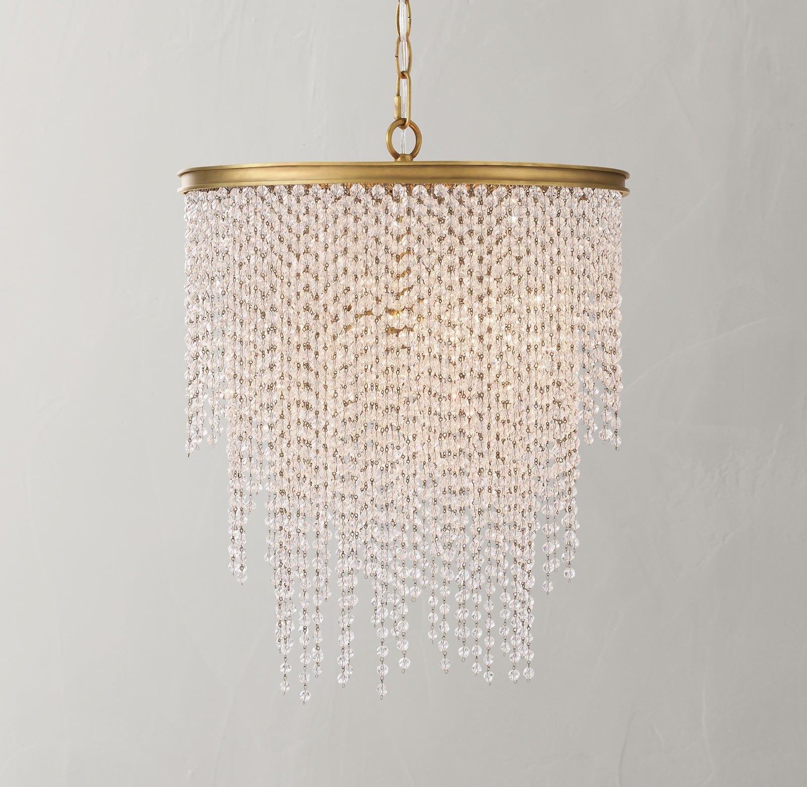 Crystal Bead Chandelier