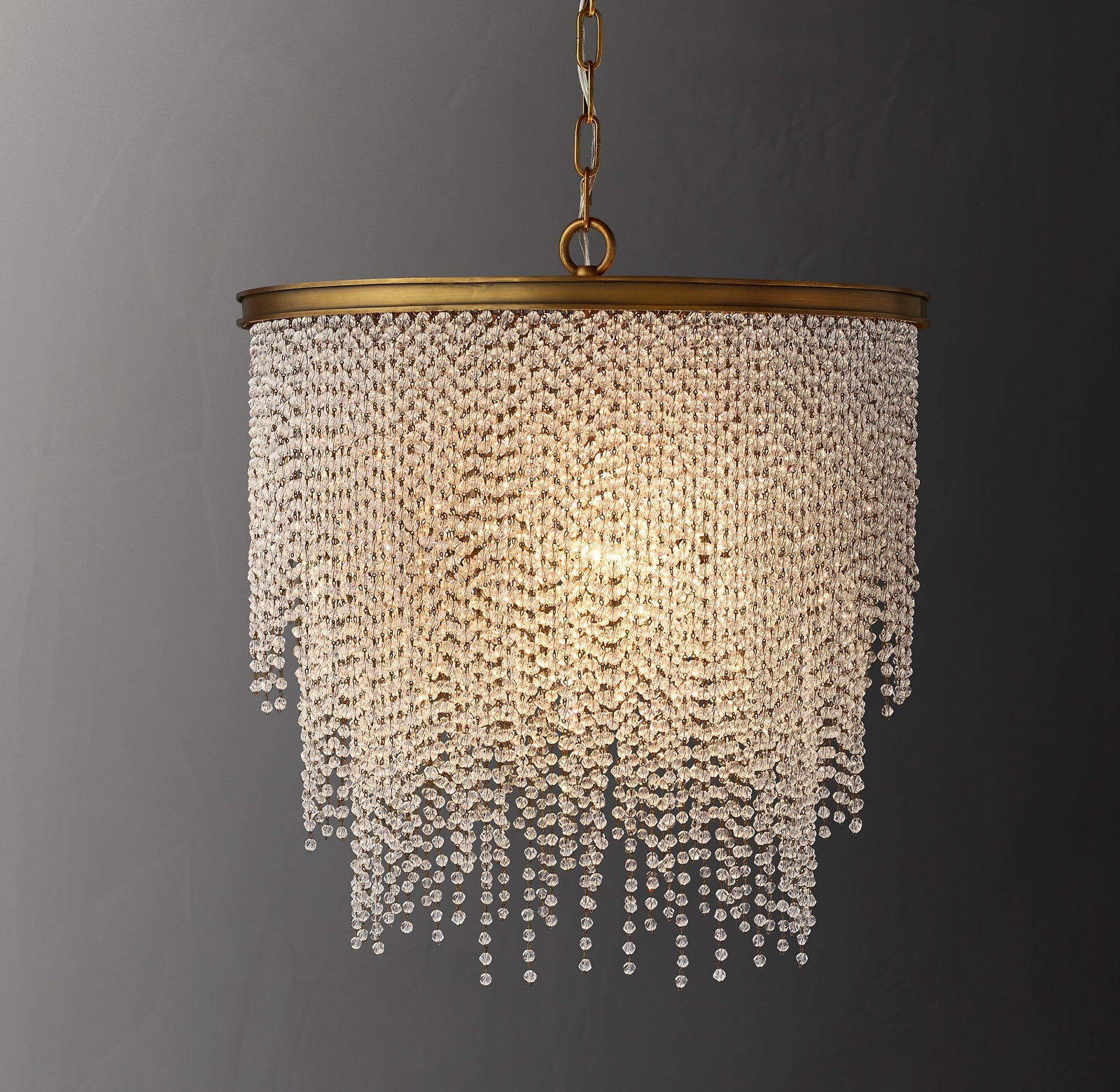 Crystal Bead Chandelier