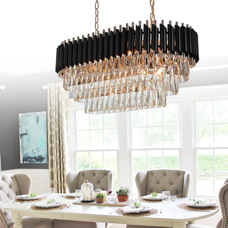 Sheila Oval Crystal Chandelier