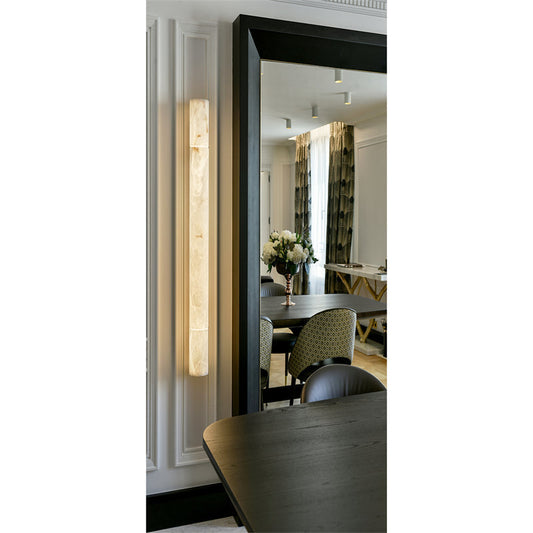 Charlene Marble Long wall sconce 46"H