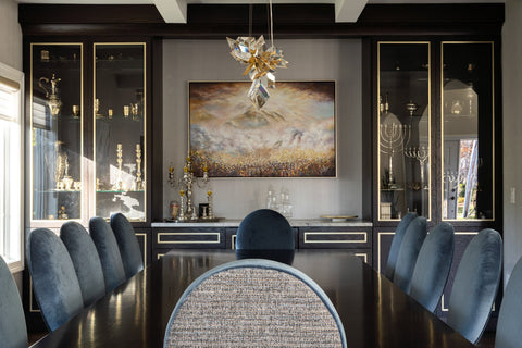 Art Handcrafted Crystal Chandelier for Living/Dining Room/Bedroom
